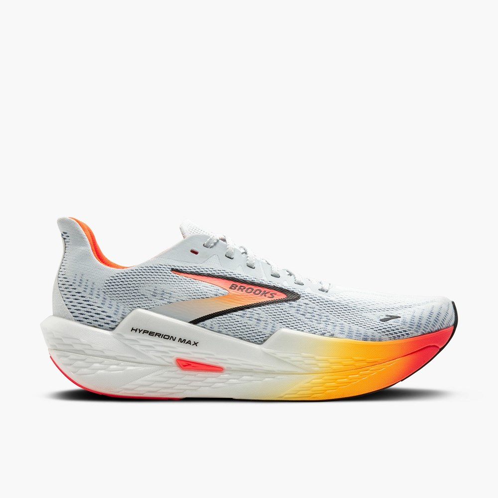 Chaussures Running Route Brooks Hyperion Max 2 Corail Noir Femme | ZES-2677068